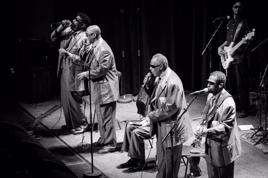 The Blind Boys of Alabama performing at Cosmopolite, Oslo 2018